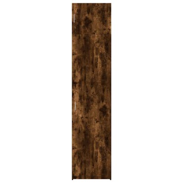 vidaXL Ντουλάπι Αποθήκευσης Στενό Δρυς 50x42,5x225cm Επεξεργ. Ξύλο 1 τεμ.
