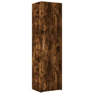 vidaXL Ντουλάπι Αποθήκευσης Στενό Δρυς 50x42,5x225cm Επεξεργ. Ξύλο 1 τεμ.