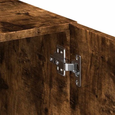 vidaXL Ντουλάπι Αποθήκευσης Στενό Δρυς 50x42,5x225cm Επεξεργ. Ξύλο 1 τεμ.