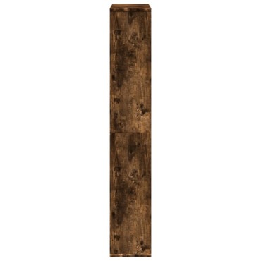 vidaXL Βιβλιοθήκη Καπνιστή Δρυς 72x20x120cm από Επεξεργασμένο Ξύλο 1 τεμ.