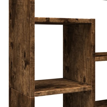 vidaXL Βιβλιοθήκη Καπνιστή Δρυς 72x20x120cm από Επεξεργασμένο Ξύλο 1 τεμ.
