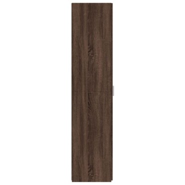 vidaXL Ντουλάπι Καφέ Δρυς 50x42,5x185cm από Επεξεργασμένο Ξύλο 1 τεμ.