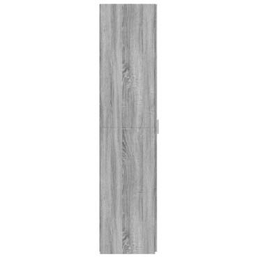 vidaXL Ντουλάπι Γκρι Sonoma 50x42,5x185cm από Επεξεργασμένο Ξύλο 1 τεμ.
