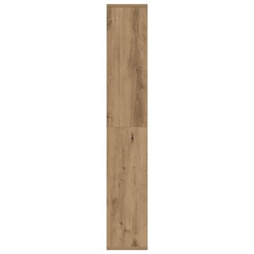 vidaXL Βιβλιοθήκη Αρτισιανή Δρυς 72x20x120cm από Επεξεργασμένο Ξύλο 1 τεμ.