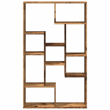 vidaXL Βιβλιοθήκη Όψη Παλαιού Ξύλου 72x20x120cm Επεξεργασμένο Ξύλο 1 τεμ.
