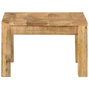 vidaXL Τραπεζάκι Σαλονιού 55x55x35cm από Μασίφ Ξύλο Μάνγκο 1 τεμ.