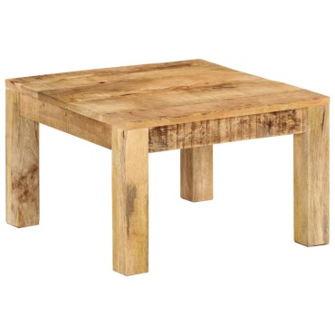 vidaXL Τραπεζάκι Σαλονιού 55x55x35cm από Μασίφ Ξύλο Μάνγκο 1 τεμ.