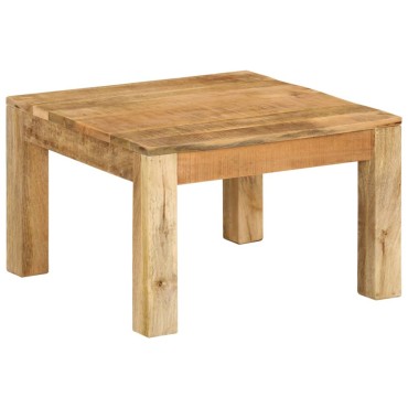 vidaXL Τραπεζάκι Σαλονιού 55x55x35cm από Μασίφ Ξύλο Μάνγκο 1 τεμ.