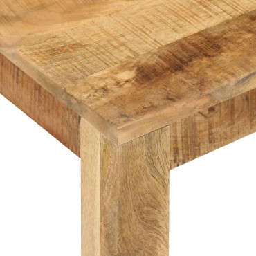 vidaXL Τραπεζάκι Σαλονιού 55x55x35cm από Μασίφ Ξύλο Μάνγκο 1 τεμ.