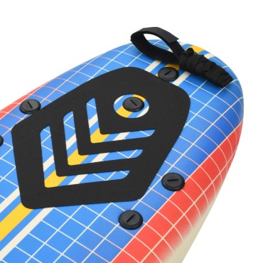 vidaXL Σανίδα Surf «Μωσαϊκό» 170 εκ.