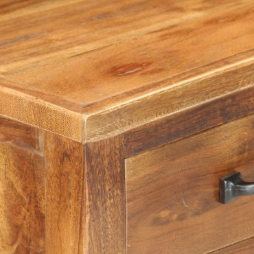 vidaXL Κάβα Κρασιών 40x30x80cm από Μασίφ Ξύλο Ακακίας 1 τεμ.