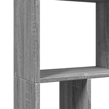vidaXL Βιβλιοθήκη Γκρι Sonoma 60x20x120cm από Επεξεργ. Ξύλο 1 τεμ.