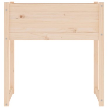 vidaXL Ζαρντινιέρα 78x40x81 εκ. από Μασίφ Ξύλο Πεύκου