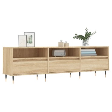 vidaXL Έπιπλο Τηλεόρασης Sonoma Δρυς 150x30x44,5cm Επεξ. Ξύλο