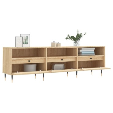 vidaXL Έπιπλο Τηλεόρασης Sonoma Δρυς 150x30x44,5cm Επεξ. Ξύλο