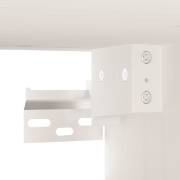 vidaXL Ντουλάπια Τοίχου 2 τεμ. 80x30x30cm από Μασίφ Ξύλο Πεύκου