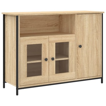 vidaXL Ντουλάπι Sonoma Δρυς 100x35x75cm από Επεξεργασμένο Ξύλο 1 τεμ.