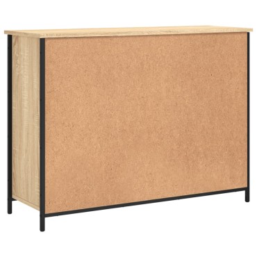 vidaXL Ντουλάπι Sonoma Δρυς 100x35x75cm από Επεξεργασμένο Ξύλο 1 τεμ.