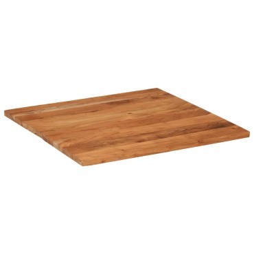 vidaXL Επιφάνεια Τραπεζιού Τετράγωνη 80x80x3,8cm Μασίφ Ξύλο Ακακίας 1 τεμ.