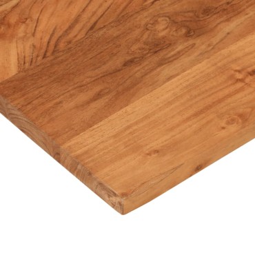 vidaXL Επιφάνεια Τραπεζιού Τετράγωνη 80x80x3,8cm Μασίφ Ξύλο Ακακίας 1 τεμ.