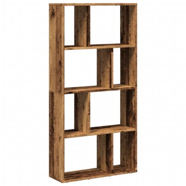 vidaXL Βιβλιοθήκη Όψη Παλαιού Ξύλου 60x20x120cm Επεξεργασμένο Ξύλο 1 τεμ.