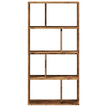 vidaXL Βιβλιοθήκη Όψη Παλαιού Ξύλου 60x20x120cm Επεξεργασμένο Ξύλο 1 τεμ.
