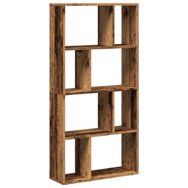 vidaXL Βιβλιοθήκη Όψη Παλαιού Ξύλου 60x20x120cm Επεξεργασμένο Ξύλο 1 τεμ.