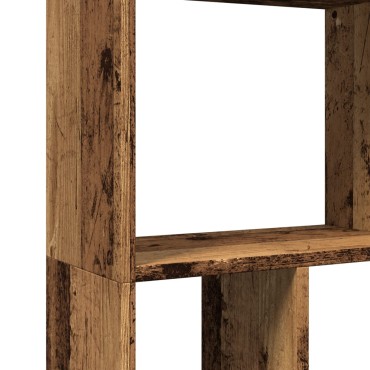 vidaXL Βιβλιοθήκη Όψη Παλαιού Ξύλου 60x20x120cm Επεξεργασμένο Ξύλο 1 τεμ.