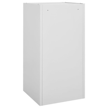 vidaXL Ντουλάπα για Σέλα Ανοιχτό Γκρι 53 x 53 x 105 εκ. Ατσάλινη