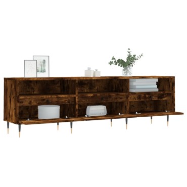 vidaXL Έπιπλο Τηλεόρασης Καπνιστή Δρυς 150x30x44,5cm Επεξ. Ξύλο