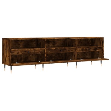 vidaXL Έπιπλο Τηλεόρασης Καπνιστή Δρυς 150x30x44,5cm Επεξ. Ξύλο