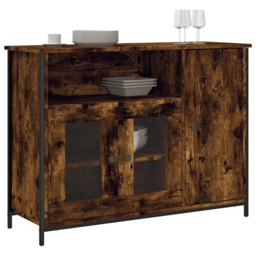 vidaXL Ντουλάπι Καπνιστή Δρυς 100x35x75cm από Επεξεργασμένο Ξύλο 1 τεμ.