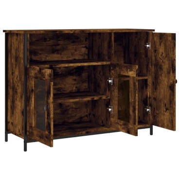 vidaXL Ντουλάπι Καπνιστή Δρυς 100x35x75cm από Επεξεργασμένο Ξύλο 1 τεμ.