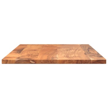 vidaXL Επιφάνεια Γραφείου Ορθογώνια 80x50x2,5cm Μασίφ Ξύλο Ακακίας