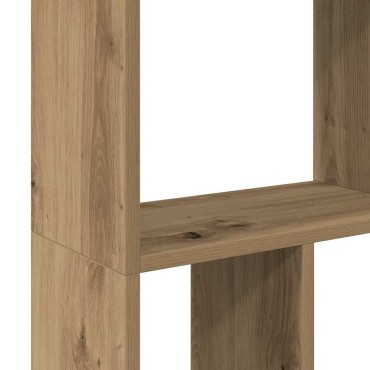 vidaXL Βιβλιοθήκη Αρτισιανή Δρυς 60x20x120cm από Επεξεργασμένο Ξύλο 1 τεμ.