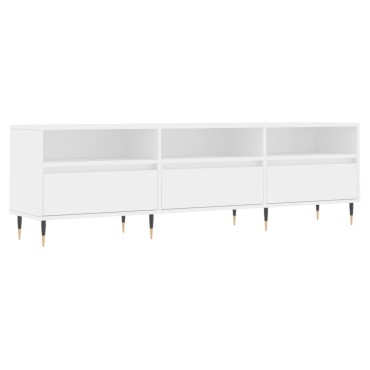 vidaXL Έπιπλο Τηλεόρασης Λευκό 150x30x44,5cm Επεξεργασμένο Ξύλο