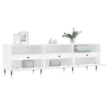 vidaXL Έπιπλο Τηλεόρασης Λευκό 150x30x44,5cm Επεξεργασμένο Ξύλο