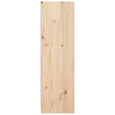vidaXL Βιβλιοθήκη 70x33x110cm από Μασίφ Ξύλο Πεύκου 1 τεμ.