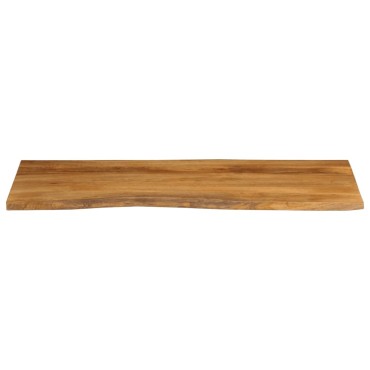 vidaXL Επιφάνεια Τραπεζιού 140x60x3,8cm Live Edge Μασίφ Ξύλο Μάνγκο 1 τεμ.
