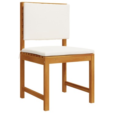 vidaXL 4 τεμ. Garden Dining Set Solid Wood Acacia