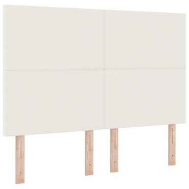 vidaXL Απλό Κρεμ Κεφάλαιο - σε Κορντούρα 160x5x128cm