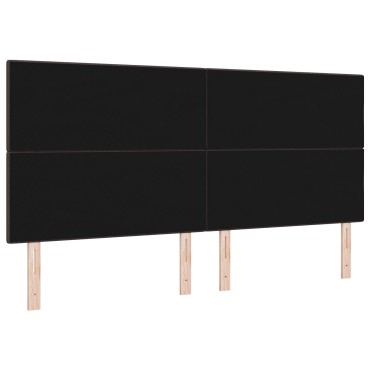 κεφαλάρι vidaXL με τρουκς καφέ υφάσματος 200x7x128cm