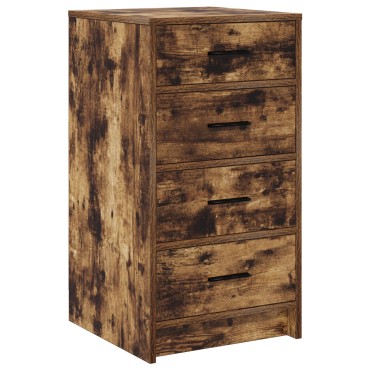 Σετ 3 τεμ. για το Dressing Table με LED από Καπνιστό Δρυ 40x41x135cm