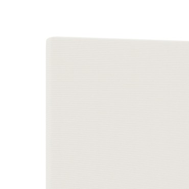 vidaXL LED Κεφαλάρι Κρέμα Κορντούρα 80x5x128cm