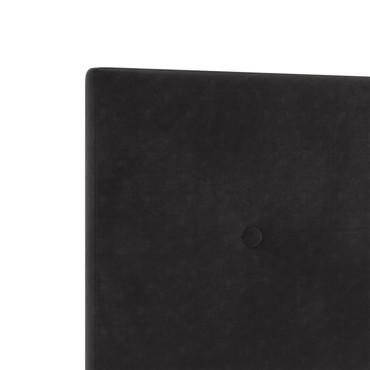 vidaXL Μαύρο Βελούδινο Κρεβάτι 180x200 εκ 1 τεμ.