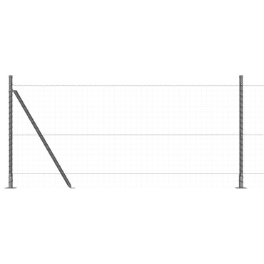 vidaXL Φράχτες Σετ 52 Γκρι Σκυρόδεμα 3.2 x 3.2 x 110 εκ. Ανθεκτικός