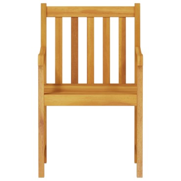 vidaXL Σετ Κήπου 5 τεμ. από Μασίφ Ξύλο Ακακίας 140x80x74cm