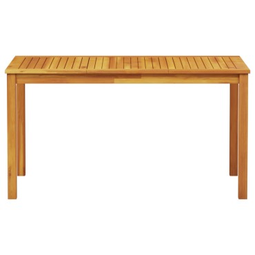 vidaXL Σετ Κήπου 5 τεμ. από Μασίφ Ξύλο Ακακίας 140x80x74cm