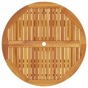 σετ τραπεζαρίας κήπου 5 τεμ. από ακασία 110x110x75cm
