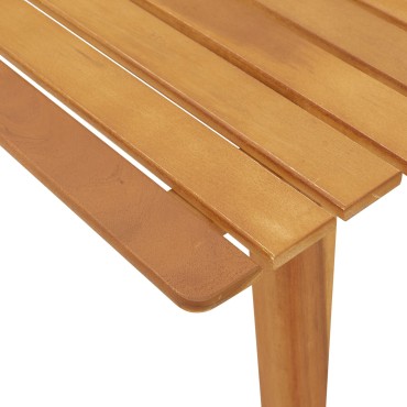 vidaXL Τραπέζι καφέ 90x45x40cm Μασίφ ξύλο ακακίας 1 τεμ.